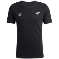 【SALE】アディダス オリジナルス adidas Originals メンズ オールブラックス トレフォイル ESS 半袖Tシャツ [KPQ32/JD4077 SS25] M ALL BLACKS 