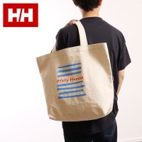 【30％OFF／SALE】ヘリーハンセン HELLY HANSEN オーガニックコットン ロゴトートバッグ L [HY92320-L1 SS25] Organic Cotton Logo Tote L