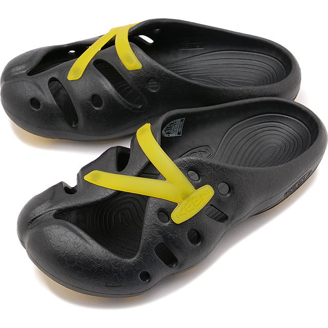 キーン KEEN サンダル ヨギーズ [1029369 SS25] YOGEEZ メンズ・レディース 靴 クロッグ EVAサンダル BLACK/KEEN-YELLOW ブラック 正規取扱店
