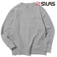 【SALE】サイラス SILAS クラシック クルーネックスウェット [110251012003 SS25] CLASSIC CREWNECK SWEAT メンズ トップス トレーナー ワンポイントロ