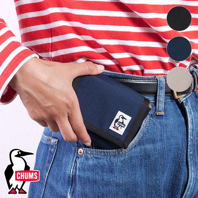 チャムス CHUMS リサイクルマルチウォレット [CH60-3988 SS25] Recycle Multi Wallet メンズ・レディース 二つ折り財布 ミニ財布 パスケース 【メール便配送】 正規取扱店