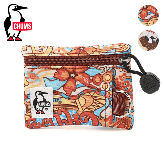 チャムス CHUMS リサイクルキーコインケース [CH60-3574 SS25] Recycle Key Coin Case メンズ・レディース ミニ財布 キーケース アクセサリーポーチ 【メール便配送】 正規取扱店
