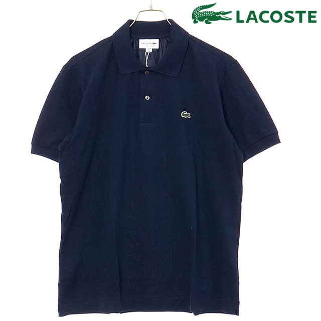 ラコステ LACOSTE L.12.12 クラシックフィット 半袖 ライトポロシャツ [PH9851-10-166] L1212 LIGHT POLO SHIRT メンズ 速乾 軽量 テック素材 NAVY