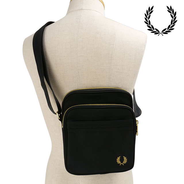 フレッドペリー FRED PERRY テクスチャードナイロンサイドバッグ フレッドペリー FRED PERRY テクスチャードナイロンサイドバッグ
