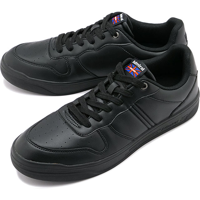 アドミラル Admiral スニーカー ニューキャッスル [AD827 SS25] NEWCASTLE メンズ 靴 カジュアルシューズ Black 黒 正規取扱店