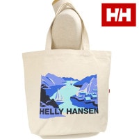 【30%OFF/SALE】ヘリーハンセン HELLY HANSEN オーガニックコットン ロゴトートバッグL [HY92320-S2 SS25] Organic Cotton Logo Tote L 