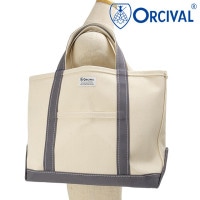 オーシバル ORCIVAL トートバッグ ミディアム [OR-H0284-KWC SS25] TOTE BAG MEDIUM メンズ・レディース 鞄 キャンバストート 中サイズ 帆布 ECRU/IRO