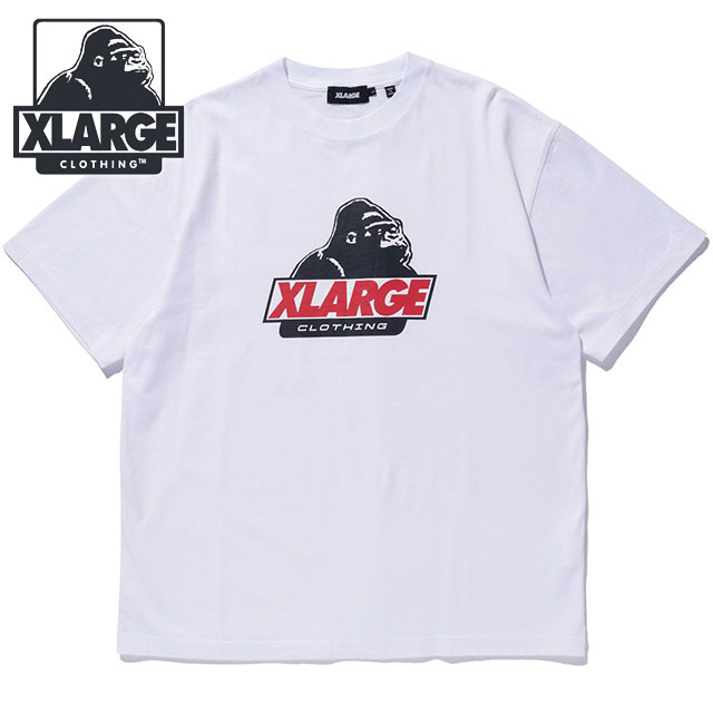エクストララージ XLARGE オールド OG ショートスリーブ Tシャツ [101251011009 SS25] OLD OG S/S TEE メンズ トップス 半袖 定番 ロゴティー WHITE 【メール便配送】 正規取扱店