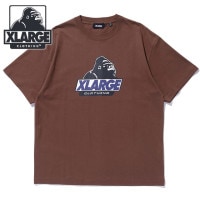 エクストララージ XLARGE オールド OG ショートスリーブ Tシャツ [101251011009 SS25] OLD OG S/S TEE メンズ トップス 半袖 定番 ロゴティー BROWN 