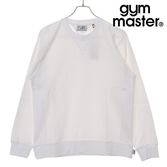 ジムマスター GYM MASTER 10.4oz プレミアムヘビーウェイトクルーネック [G802301-01 SS25] メンズ トップス トレーナー スウェット ホワイト 正規取扱店