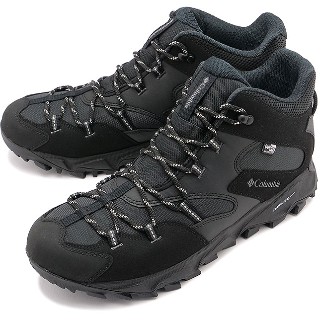 コロンビア Columbia アウトドアシューズ セイバー シックス ミッド アウトドライ [YM8972-010 SS25] メンズ 靴 ハイキング トレッキング スニーカー 防水 Black/Dove ブラック 正規取扱店【coupon】 コロンビア Columbia アウトドアシューズ セイバー シックス ミッド