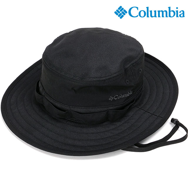 コロンビア Columbia ハット シッカモアライトブーニー [PU5696-023 SS25] メンズ・レディース 帽子 サファリハット UVカット 春夏 Black ブラック 【メール便配送】 正規取扱店