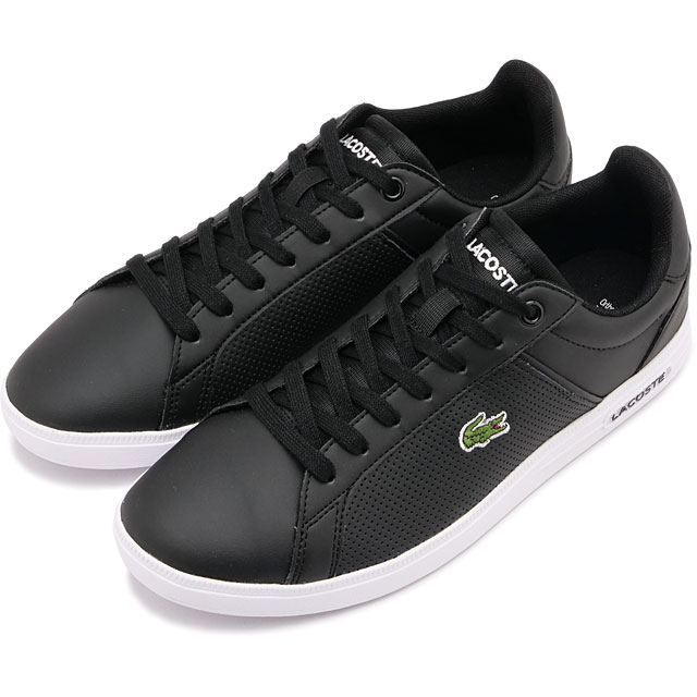 ラコステ LACOSTE スニーカー ライト ベース 1 ss4 1 SFA [48SFA0124-312 SS25] LITE BASE 1 224 1 SFA レディース 靴 シューズ BLK/WHT 正規取扱店