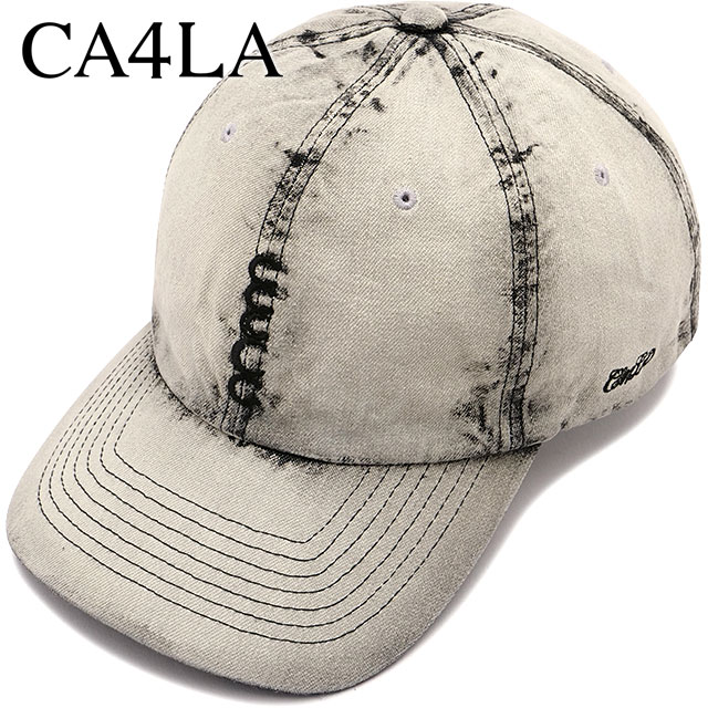 カシラ CA4LA デニムキャップ [COH00001 SS25] C VINTEAGE CAP メンズ・レディース 帽子 フリーサイズ WHITE 正規取扱店