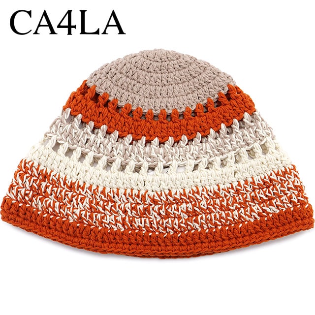 【SALE】カシラ CA4LA ニットハット [TOZ00079 SS25] TRACY メンズ・レディース 帽子 ニット帽 フリーサイズ ORANGE 【メール便配送】 正規取扱店【ts】