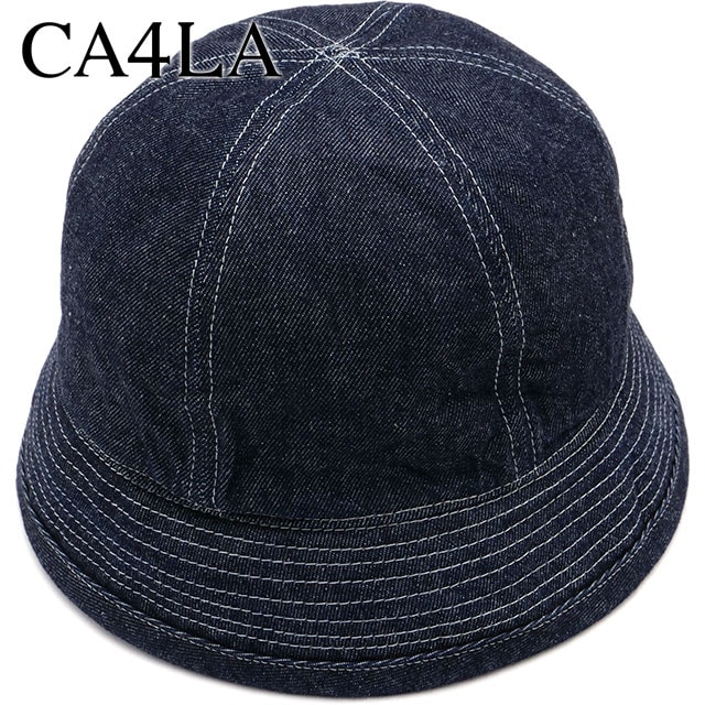 カシラ CA4LA メトロハット [TOZ00096 SS25] FTG RN 3 メンズ・レディース 帽子 デニム フリーサイズ NAVY 正規取扱店