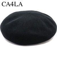カシラ CA4LA ベレー帽 [TOZ00095 SS25] DANNY SS メンズ・レディース 帽子 ハンチング フリーサイズ BLACK 正規取扱店|CA4LA （カシラ）