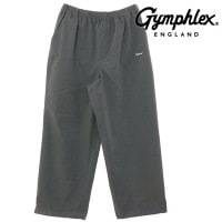 SALEۥեå Gymphlex ȥ졼ȥѥ [#GY-E0264 PDC SS25] EASY STRAIGHT PANTS  ݡĥեå ܥȥॹ ȥå CHARCOAL(WHITE) 谷Źts