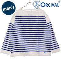オーシバル ORCIVAL ボートネック ロングスリーブプルオーバー [#6231 SS25] BOAT NECK LONG SLEEVE P.O. メンズ トップス カットソー 長袖Tシャツ ボーダ
