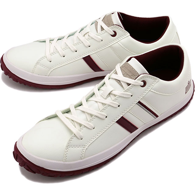 アドミラル Admiral スニーカー アルビー [AD801 SS25] ALBIE メンズカジュアルシューズ White/Burgundy ホワイト