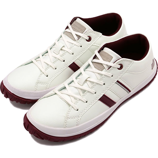 アドミラル Admiral スニーカー アリー [AD901 SS25] ALLIE レディースカジュアルシューズ White/Burgundy ホワイト