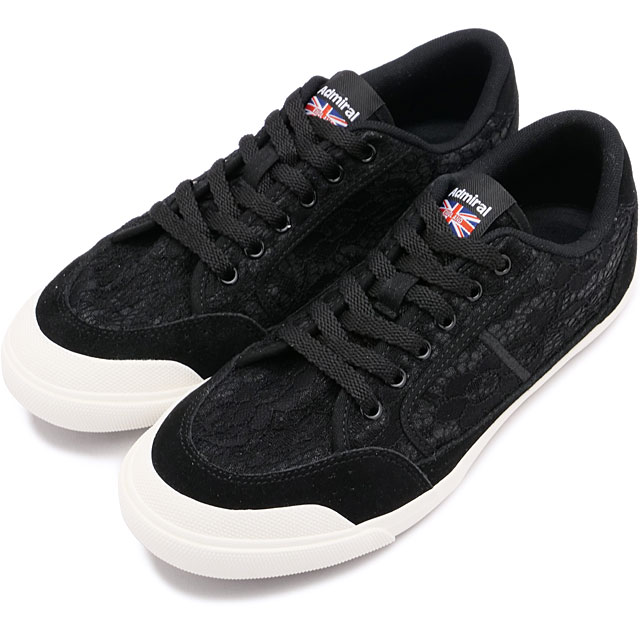 アドミラル Admiral スニーカー イノマー ファブリック [AD607 SS25] INOMER F FABRIC レディース 靴 カジュアルシューズ Black/Black ブラック 正規取扱店 アドミラル Admiral スニーカー イノマー ファブリック [AD607 SS25