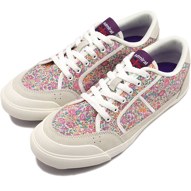 アドミラル Admiral スニーカー イノマー リバティー [AD608 SS25] INOMER L LIBERTY レディース 靴 カジュアルシューズ White/Pink ホワイト 正規取扱店