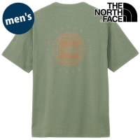 ザ・ノース・フェイス THE NORTH FACE ショートスリーブジオスクエアロゴティー [NT32541-DG SS25] S/S GEO Square Logo Tee メンズ TNF アウトド