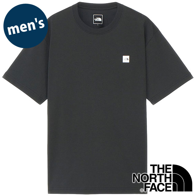 ザ・ノース・フェイス THE NORTH FACE ショートスリーブスモールボックスロゴティー [NT32445-K SS25] S/S Small Box Logo Tee メンズ TNF 半袖Tシャツ ブラック【メール便配送】