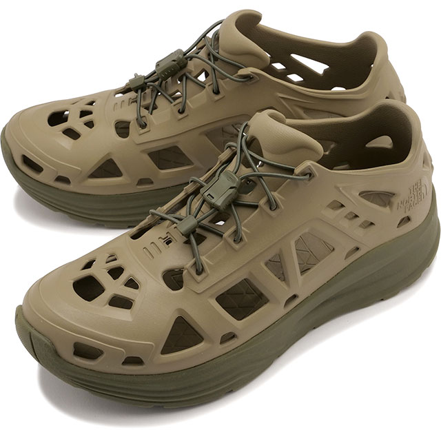 ザ・ノース・フェイス THE NORTH FACE リアクティブ スニーカー [NF52451-CN SS25] RE-Activ Sneaker メンズ・レディース TNF アウトドア 靴 サンダル クラシックカーキ/ニュートープグリーン 正規取扱店