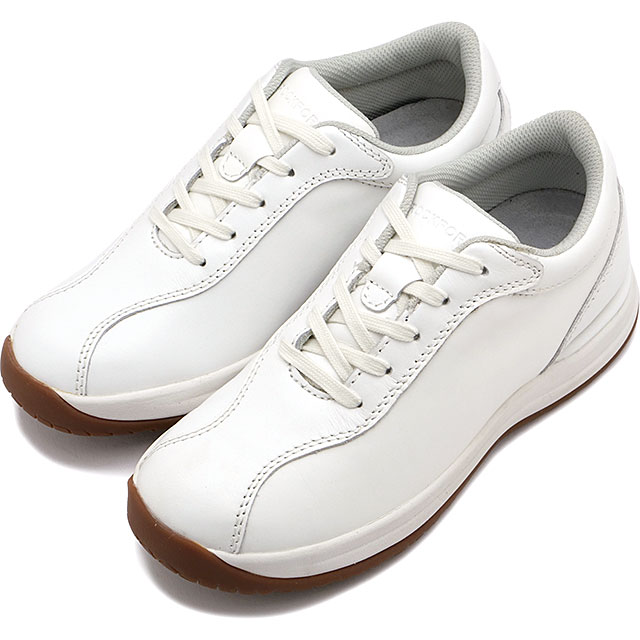 【SALE】ロックポート ROCKPORT レザーシューズ オープンロード タコニック ウィメンズ [ML0018W] OPEN ROAD TACONIC W レディース スニーカー 革靴 ワイドワイズ ビジネス WHITE-LEATHER 正規取扱店