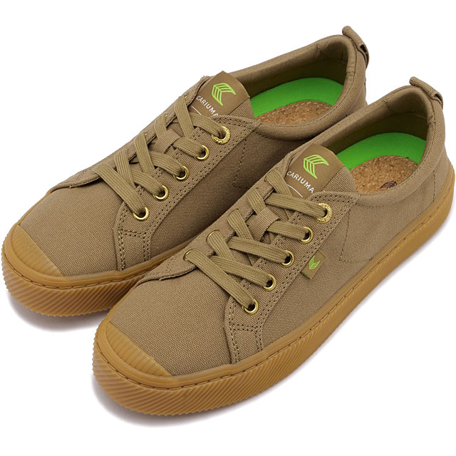 カリウマ CARIUMA スニーカー オカ ロー キャンバス [100103N18 SS25] OCA Low Canvas レディース 靴 サスティナブルシューズ Gum-Burnt-Sand 正規取扱店