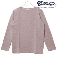 ティージー Tieasy HDCS ボートネックバスクシャツ [te001 SS25] HDCS BOATNECK BASQUE SHIRT メンズ トップス 長袖Tシャツ 日本製 オーガニックコット