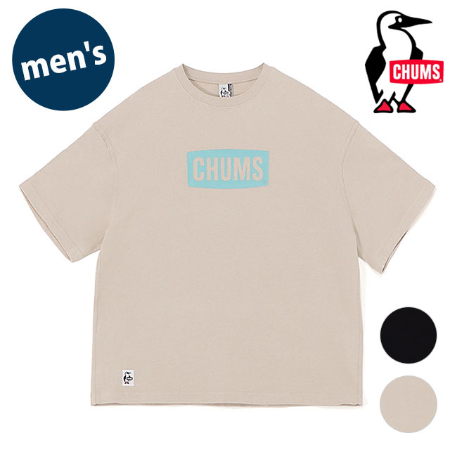 チャムス CHUMS ショートスリーブ チャムスロゴクルートップ ループパイル [CH00-1497 SS25] M S/S CHUMS Logo Crew Top LP メンズ 半袖Tシャツ スウェットシャツ