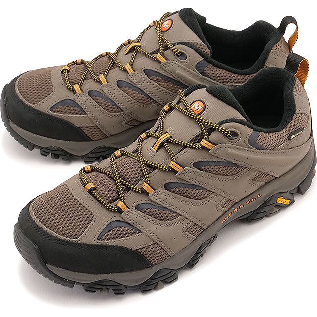 メレル MERRELL トレッキングシューズ モアブ3 シンセティック ゴアテックス ワイドワイズ [J500643W SS25] M MOAB 3 SYNTHETIC GORE-TEX WIDE WIDTH メンズ 靴 スニーカー 幅広 防水 アウトドア WALNUT 正規取扱店
