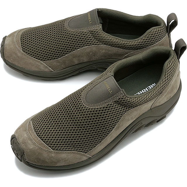 メレル MERRELL J500651 メンズ靴 靴 シューズ 2E相当 スニーカー スリッポン 軽量 JUNGLE MOC BREEZE ジャングルモックブリーズ 衝撃吸収 クッション性 耐久性 EVA ローカットスニーカー 人気 ブランド ブラウン メレル MERRELL スニーカー ジャングルモック ブリーズ [J500651 SS25