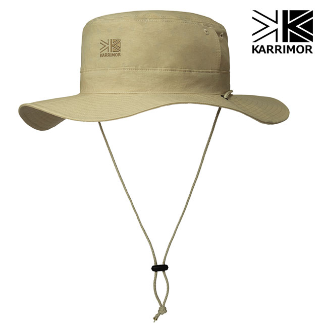 カリマー KARRIMOR サーモシールドハット [200179-0500 SS25] thermo shield hat メンズ・レディース 帽子 アウトドア 遮熱 UVケア 抗菌防臭 Beige 正規取扱店