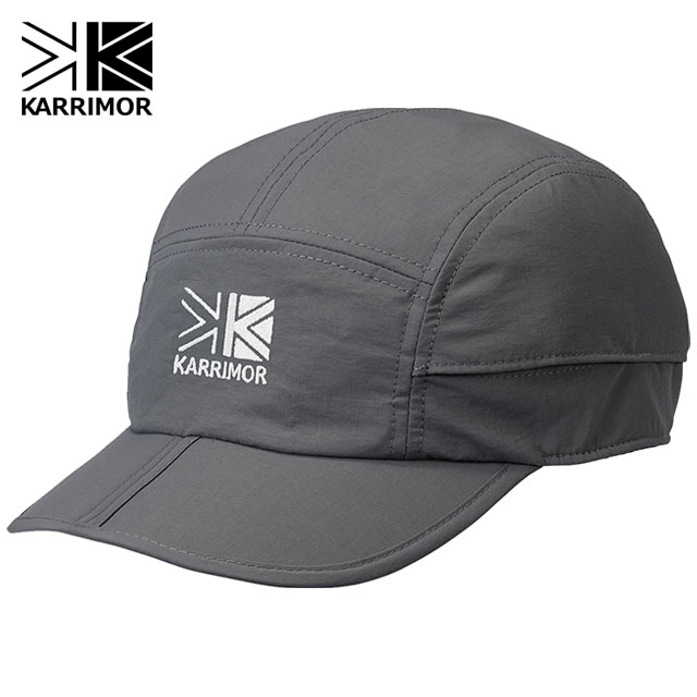 カリマー KARRIMOR サーモシールドキャップ [200180-1100 SS25] thermo shield cap メンズ・レディース 帽子 アウトドア 遮熱 UVケア 抗菌防臭 Grey 正規取扱店