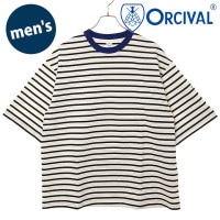 オーシバル ORCIVAL ワイド クルーネック ショートスリーブプルオーバー [OR-C0460-MSD SS25] WIDE CREW NECK S/S P.O. メンズ トップス カットソー 半