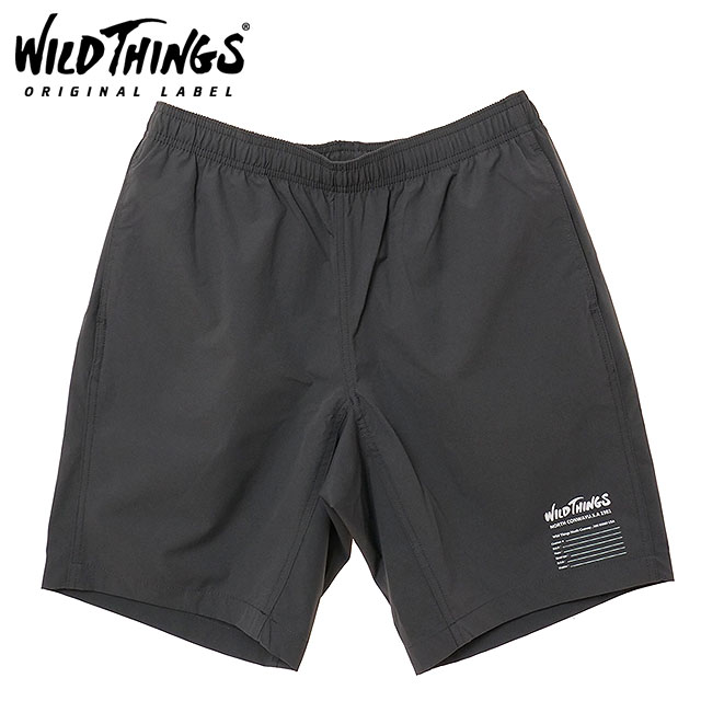 ワイルドシングス WILD THINGS ベースショーツ [WT25043AD SS25] BASE SHORTS メンズ ボトムス ハーフパンツ 短パン アウトドア GREY 【メール便配送】 正規取扱店