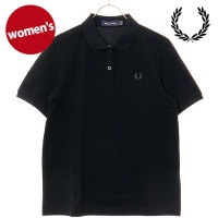 フレッドペリー FRED PERRY ポロシャツ ザ・フレッドペリーシャツ [G6000-Y43 SS25] THE FRED PERRY SHIRT レディース トップス 半袖 コットンピケ BLK
