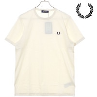 【20％OFF／SALE】フレッドペリー FRED PERRY リンガーTシャツ [M3519-170 SS25] RINGER T-SHIRT メンズ トップス 半袖 コットンジャージー ECRU 