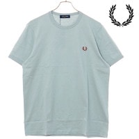 【20％OFF／SALE】フレッドペリー FRED PERRY リンガーTシャツ [M3519-X06 SS25] RINGER T-SHIRT メンズ トップス 半袖 コットンジャージー SILVE