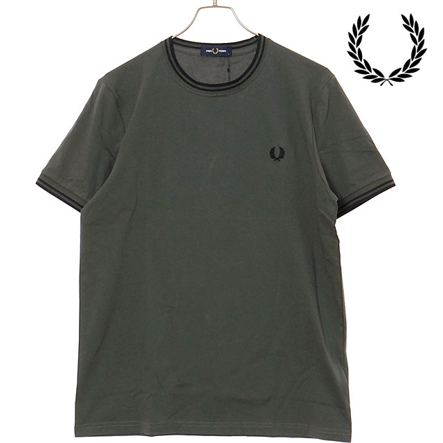 Tシャツ・カットソー FRED PERRY SS25 (FP M1588 53 Y24) 20%OFF/SALE】フレッドペリー FRED PERRY ツイン ティップド T
