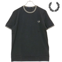 【20％OFF／SALE】フレッドペリー FRED PERRY ツイン ティップド Tシャツ [M1588-V56 SS25] TWIN TIPPED T-SHIRT メンズ トップス 半袖 ANCH