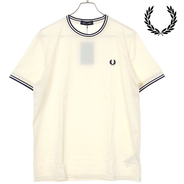 Tシャツ・カットソー FRED PERRY SS25 (FP M1588 53 Y24) 20%OFF/SALE】フレッドペリー FRED PERRY ツイン ティップド T