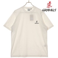 グラミチ Gramicci ワンポイントロゴティー [G4SU-T096 SS25] ONE POINT LOGO TEE メンズ・レディース トップス 半袖Tシャツ コットンポリエステル WHITE
