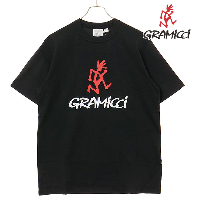 グラミチ Gramicci グラミチロゴティー [G4SU-T097 SS25] GRAMICCI LOGO TEE メンズ・レディース トップス 半袖Tシャツ コットンポリエステル BLACK 【メール便配送】 正規取扱店
