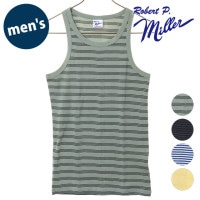 ロバートピーミラー Robert P. Miller パネルリブド タンクトップ [110C SS25] Panel ribbed tank top メンズ トップス インナー ノースリーブ リブ編み