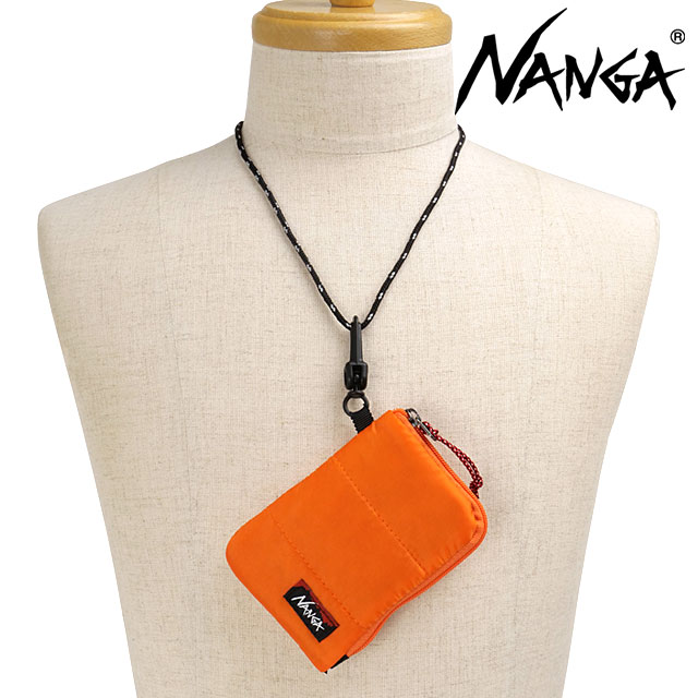 ナンガ NANGA コインケース [NA2353-1Z504 SS25] COIN CASE メンズ・レディース ミニ財布 カードケース ショルダーポーチ ORG 【メール便配送】 正規取扱店